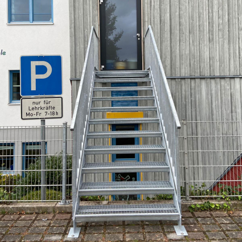 Treppenanlage von Grasberger Bauschlosserei