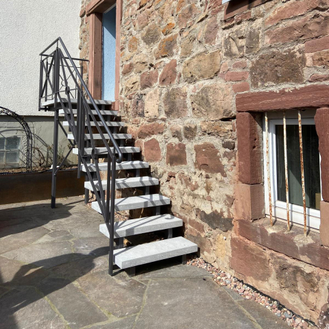 Treppenanlage von Grasberger Bauschlosserei