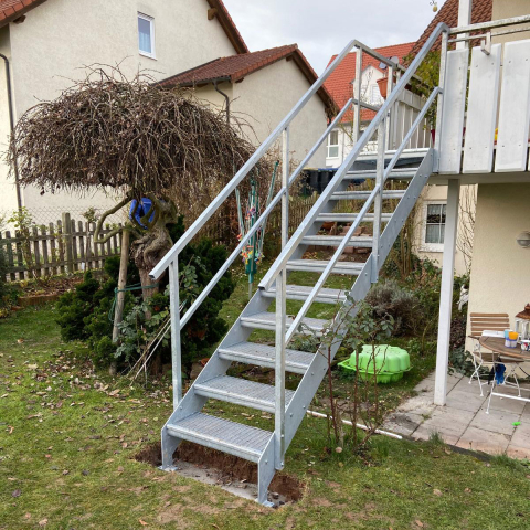 Treppenanlage von Grasberger Bauschlosserei